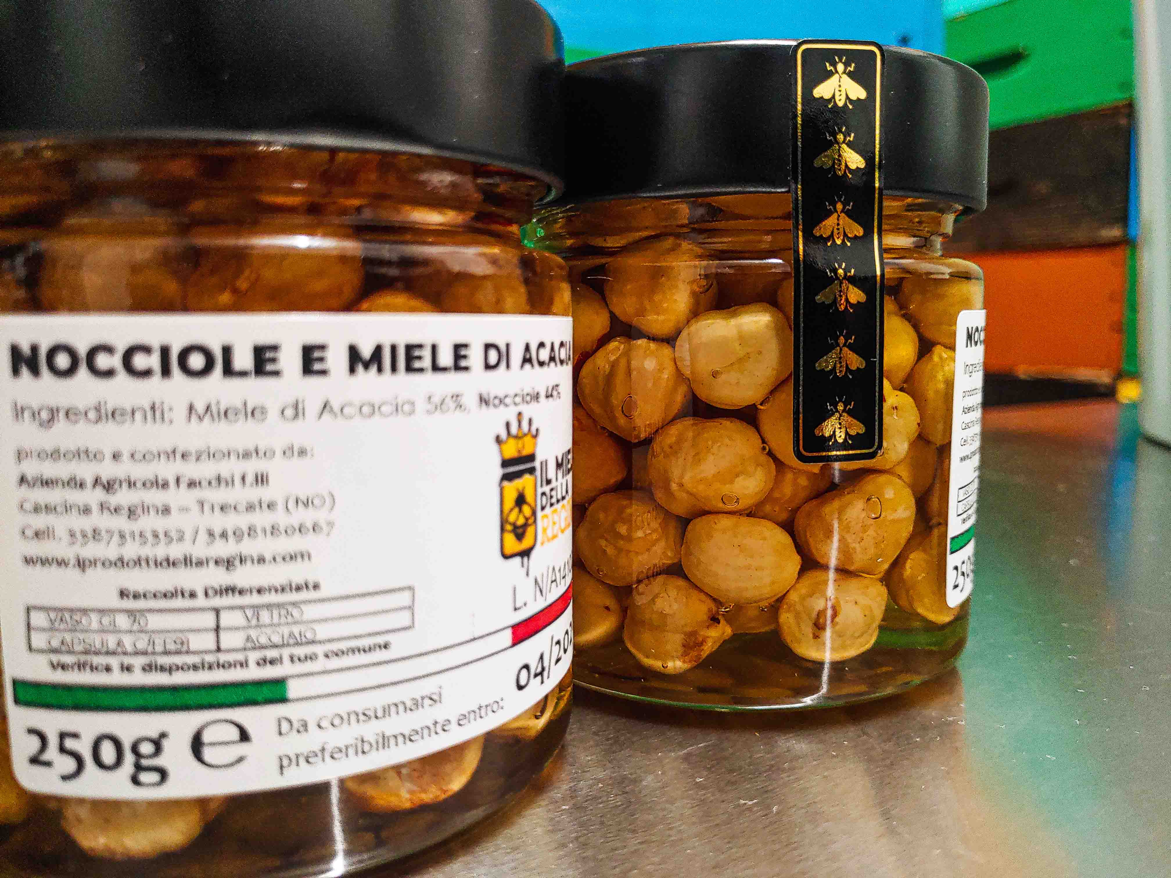 Nocciole IGP Piemonte nel Miele di Acacia