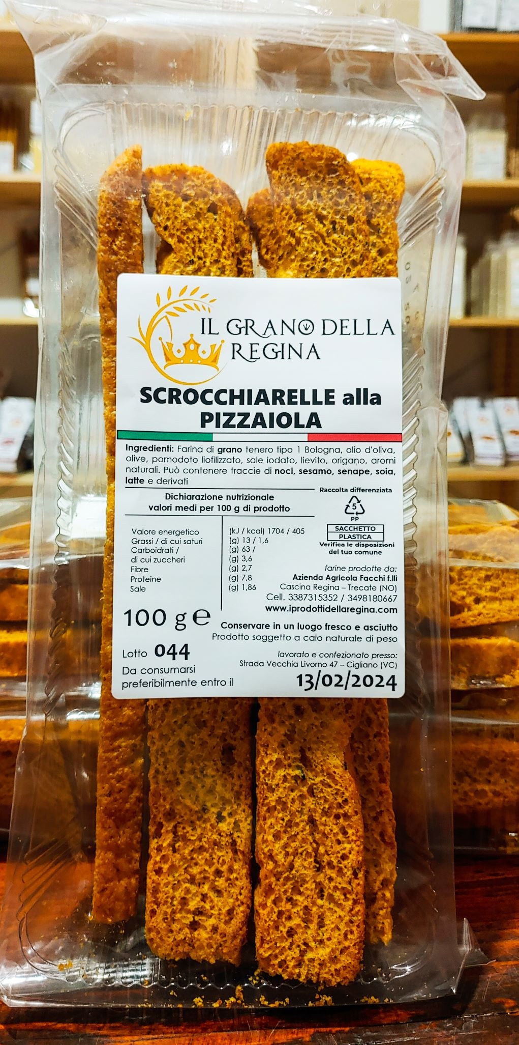 Scrocchiarelle alla Pizzaiola 100g